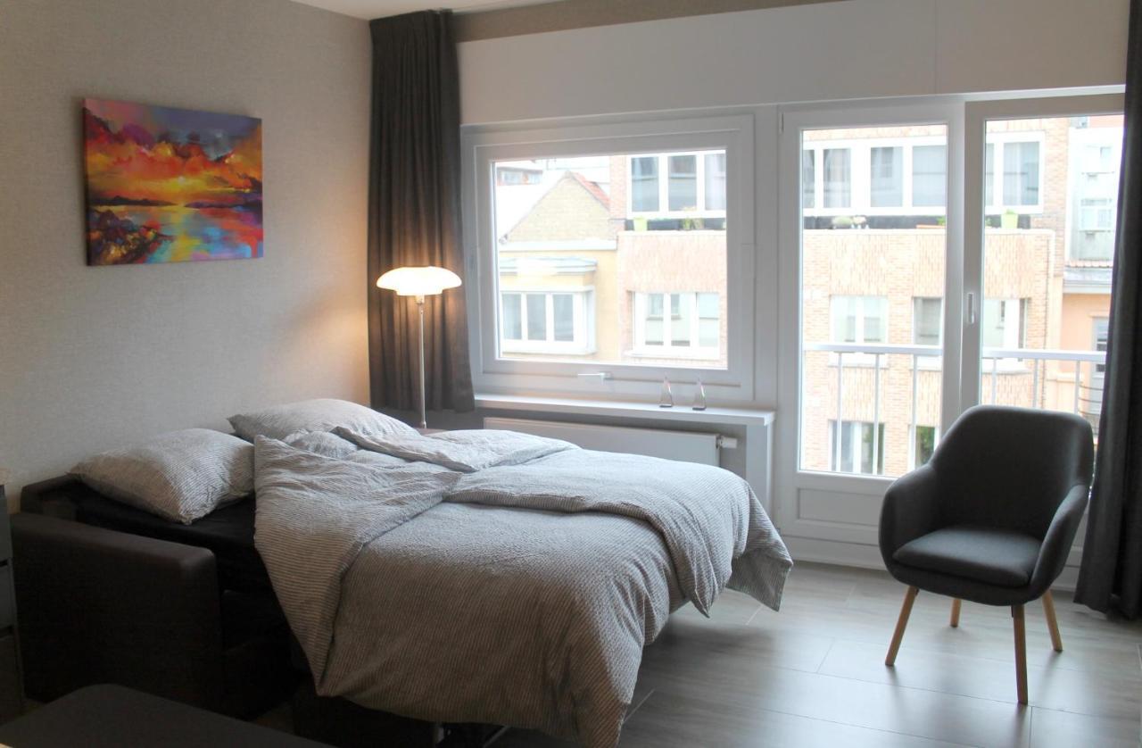 Apartmán Studio Boris, Voor Een Comfortabel Verblijf ! Middelkerke Exteriér fotografie